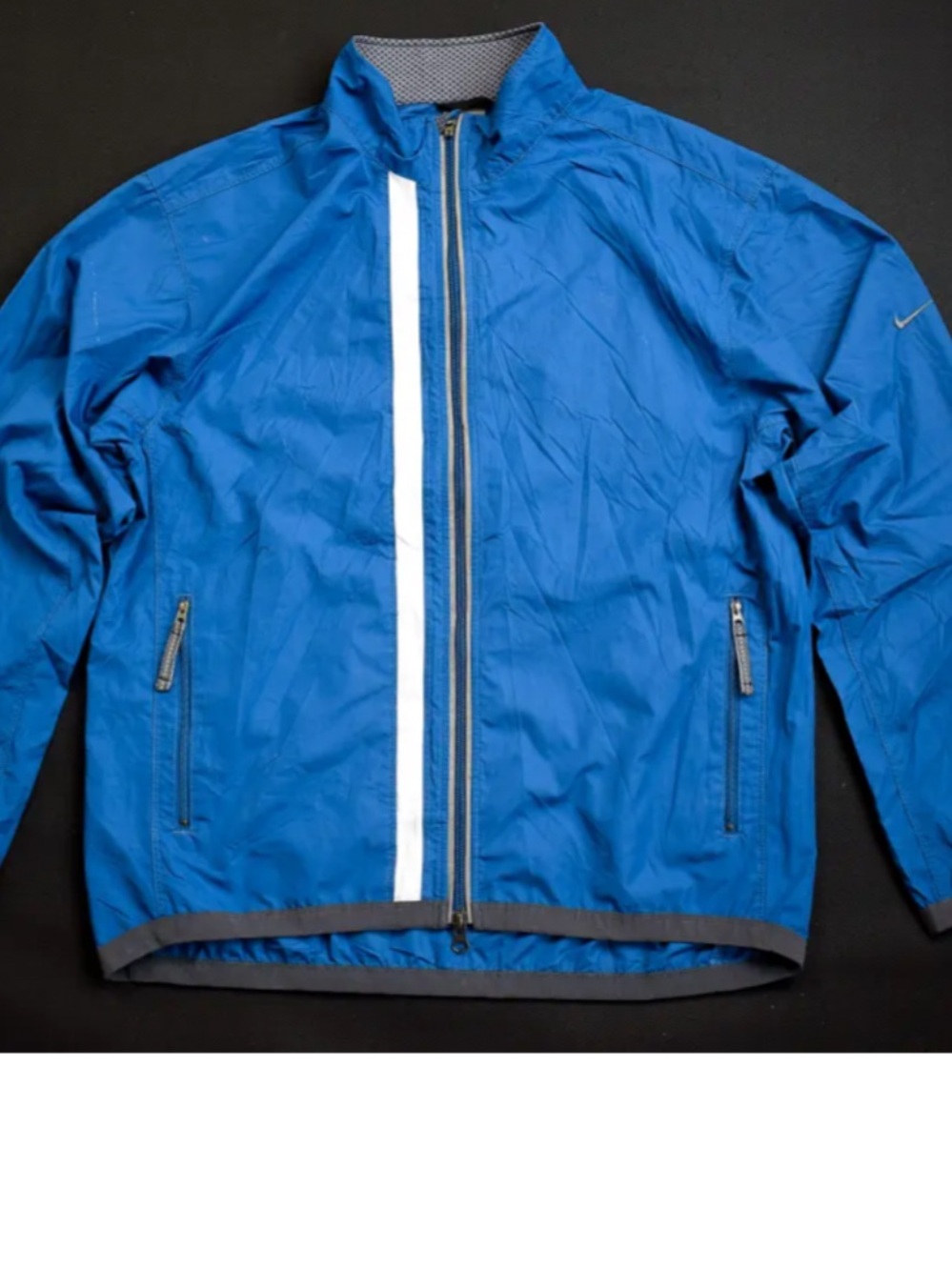 Men’s Nike Windbreaker Shell Jacket, Blue 90’s | Y2K | Clima Fit | Small